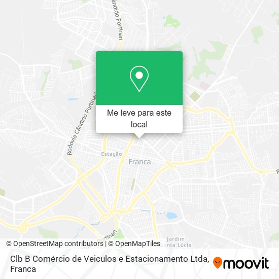 Clb B Comércio de Veiculos e Estacionamento Ltda mapa