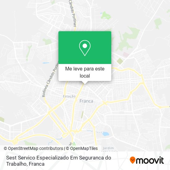 Sest Servico Especializado Em Seguranca do Trabalho mapa