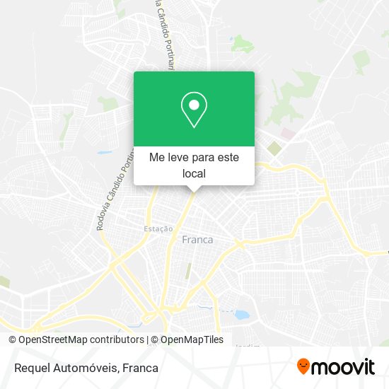 Requel Automóveis mapa