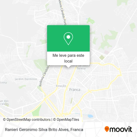 Ranieri Geronimo Silva Brito Alves mapa