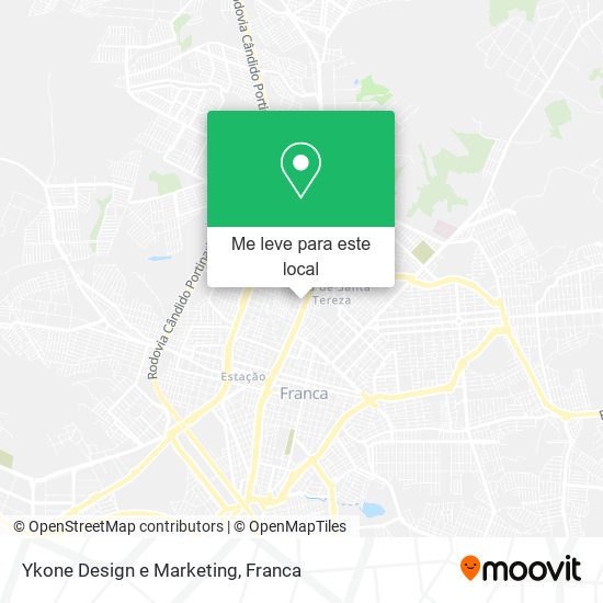 Ykone Design e Marketing mapa