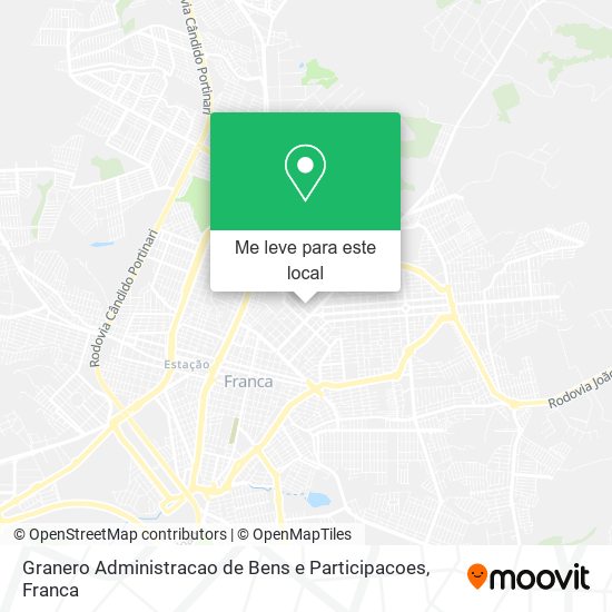Granero Administracao de Bens e Participacoes mapa