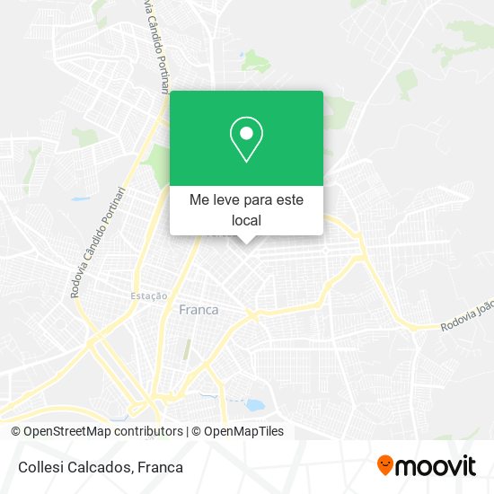 Collesi Calcados mapa