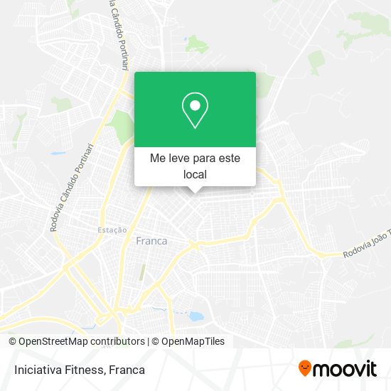 Iniciativa Fitness mapa