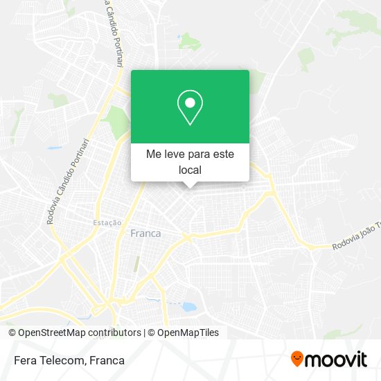 Fera Telecom mapa