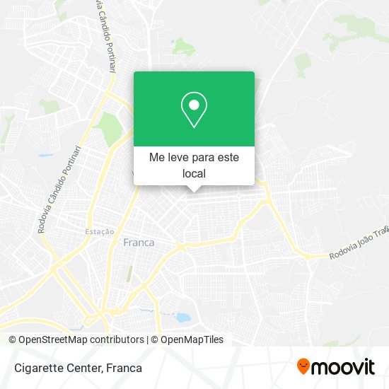 Cigarette Center mapa