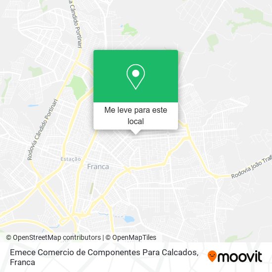 Emece Comercio de Componentes Para Calcados mapa