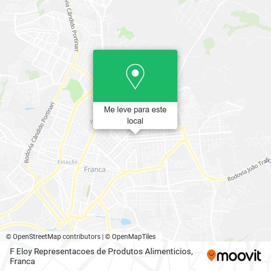 F Eloy Representacoes de Produtos Alimenticios mapa