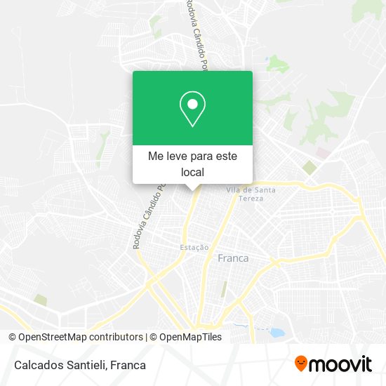 Calcados Santieli mapa