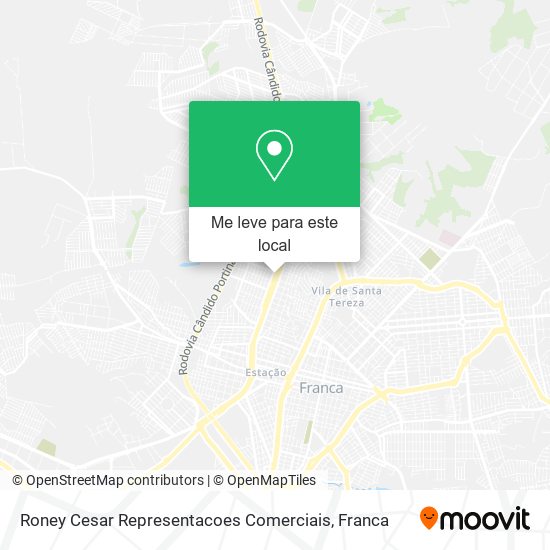Roney Cesar Representacoes Comerciais mapa