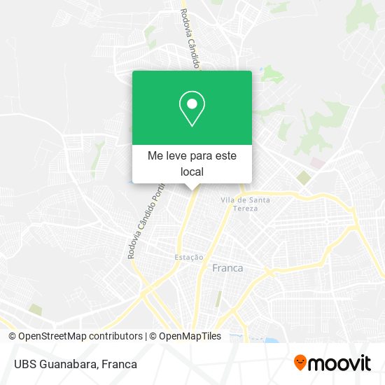 UBS Guanabara mapa