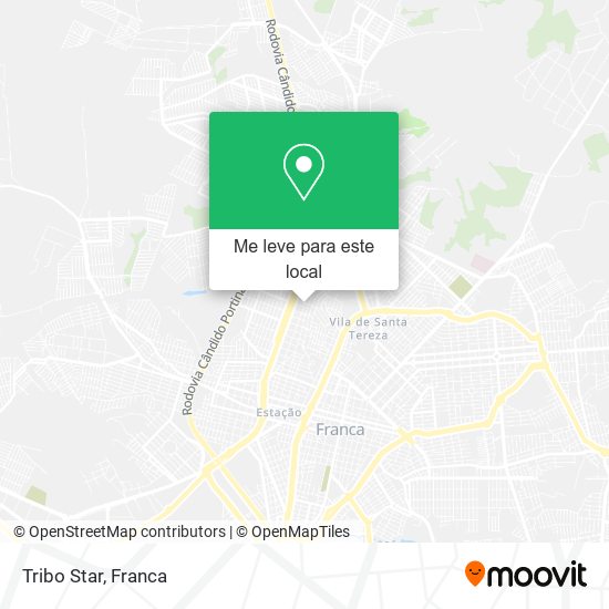 Tribo Star mapa