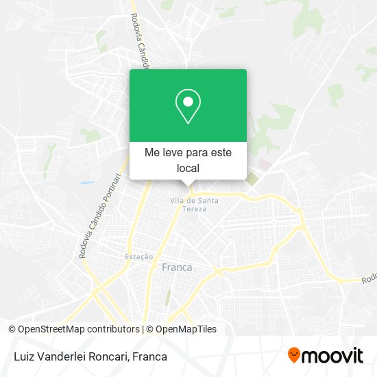 Luiz Vanderlei Roncari mapa