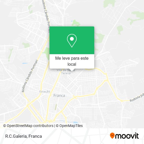 R.C.Galeria mapa