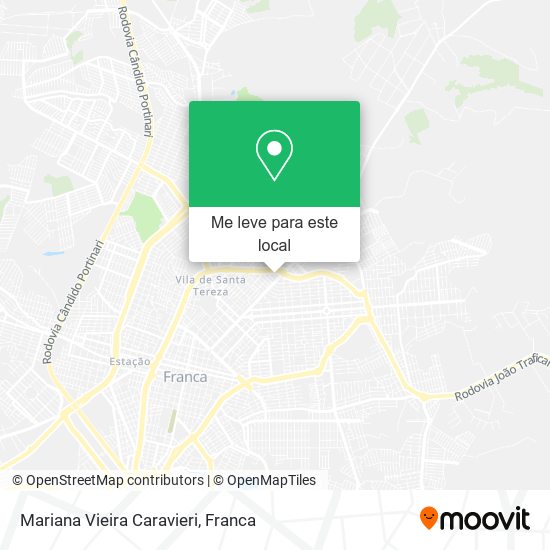 Mariana Vieira Caravieri mapa