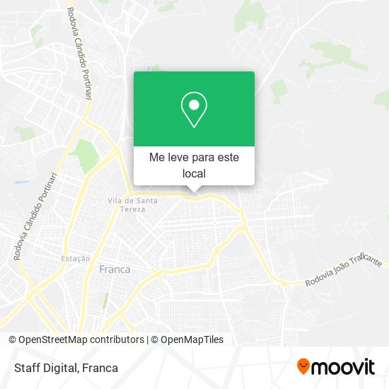 Staff Digital mapa