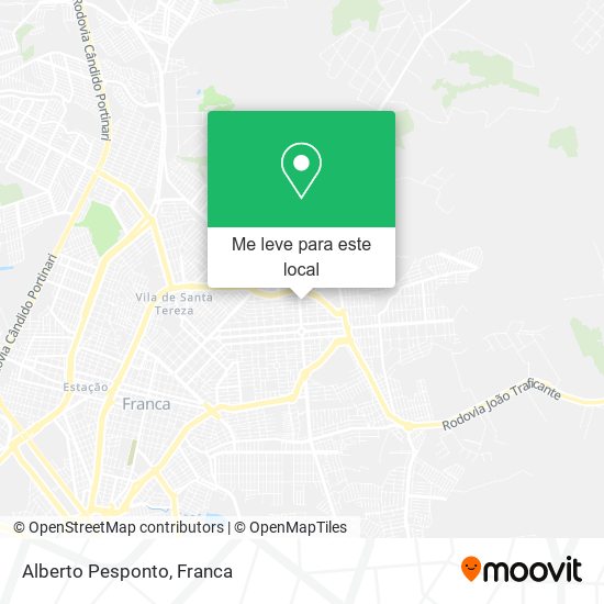 Alberto Pesponto mapa