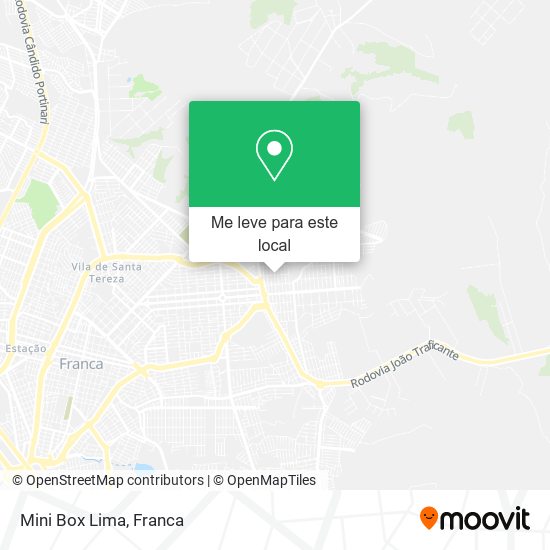 Mini Box Lima mapa