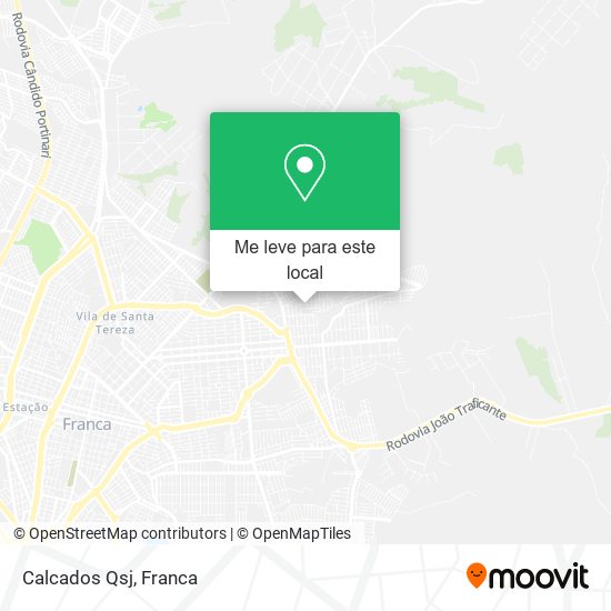 Calcados Qsj mapa