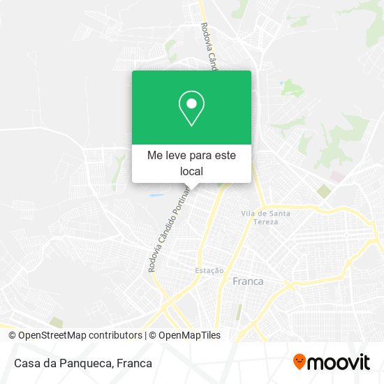 Casa da Panqueca mapa