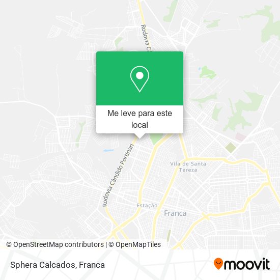 Sphera Calcados mapa