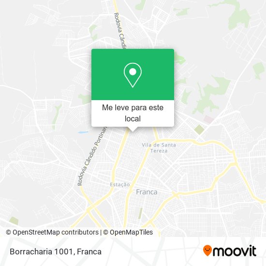 Borracharia 1001 mapa