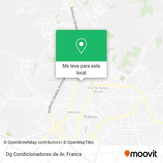 Dg Condicionadores de Ar mapa