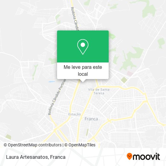 Laura Artesanatos mapa