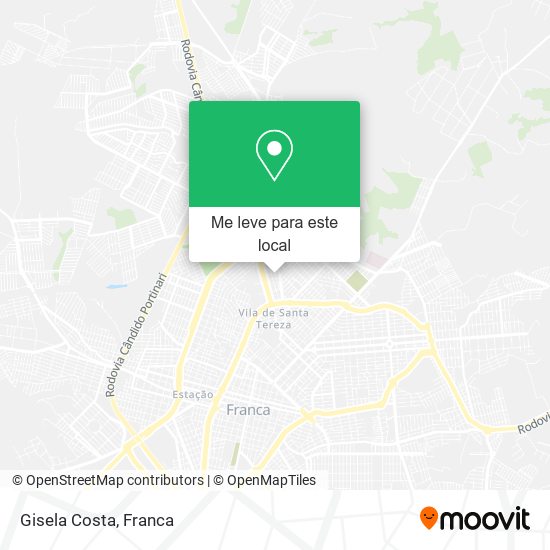 Gisela Costa mapa