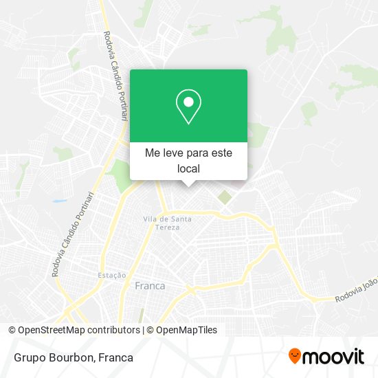 Grupo Bourbon mapa