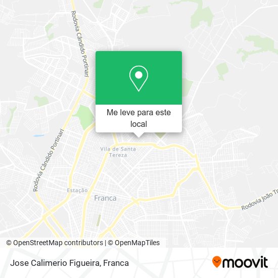 Jose Calimerio Figueira mapa