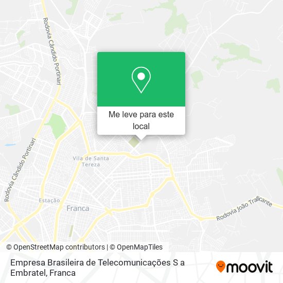 Empresa Brasileira de Telecomunicações S a Embratel mapa