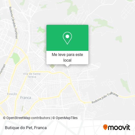 Butique do Pet mapa