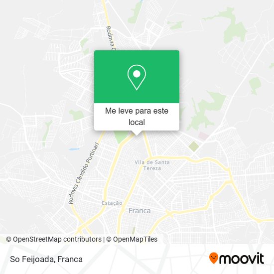 So Feijoada mapa