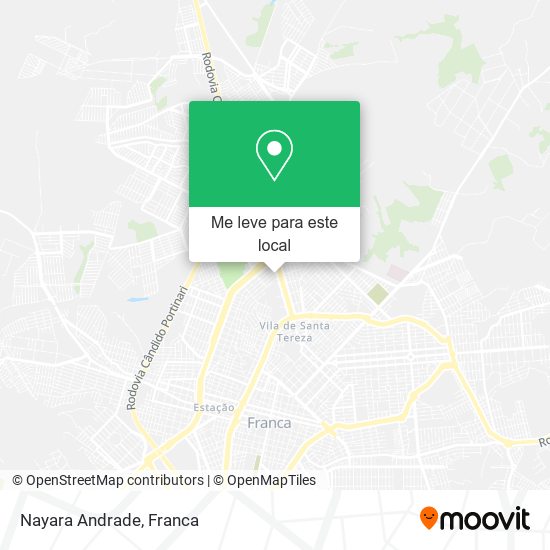 Nayara Andrade mapa