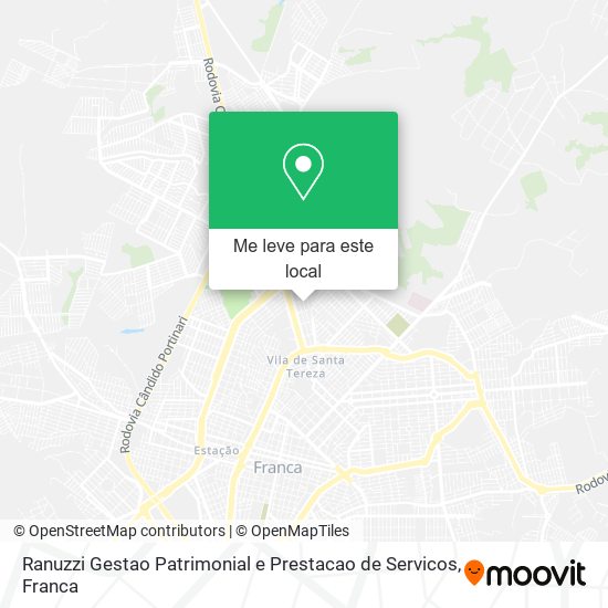 Ranuzzi Gestao Patrimonial e Prestacao de Servicos mapa