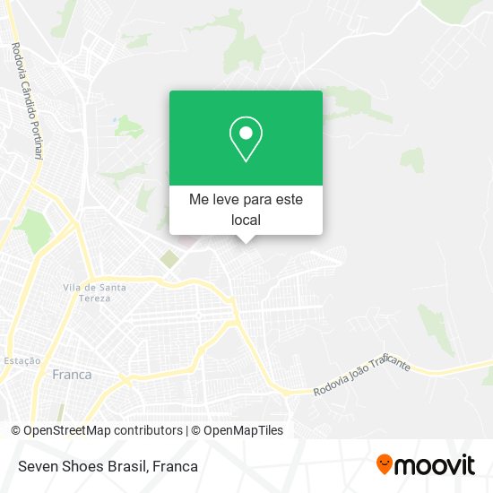 Seven Shoes Brasil mapa