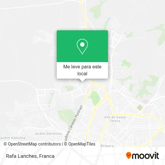 Rafa Lanches mapa
