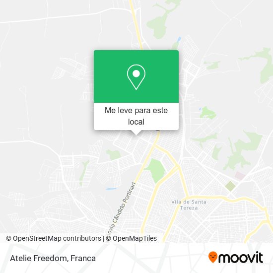 Atelie Freedom mapa