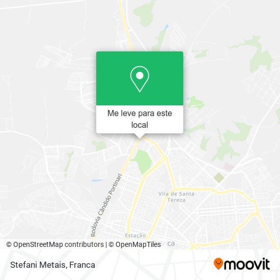 Stefani Metais mapa