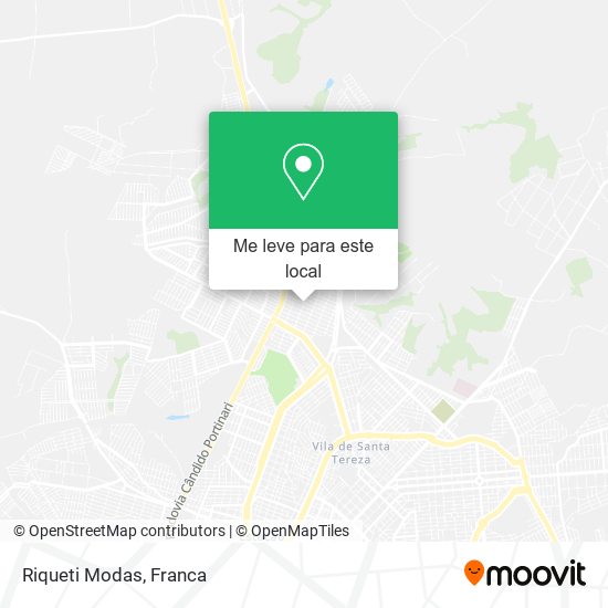 Riqueti Modas mapa