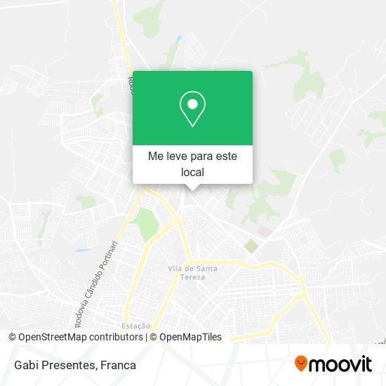 Gabi Presentes mapa