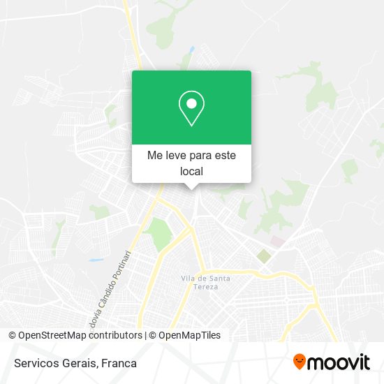 Servicos Gerais mapa