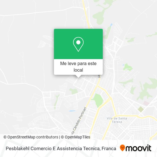 Pesblakehl Comercio E Assistencia Tecnica mapa