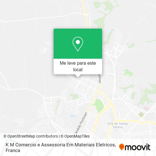 K M Comercio e Assessoria Em Materiais Eletricos mapa