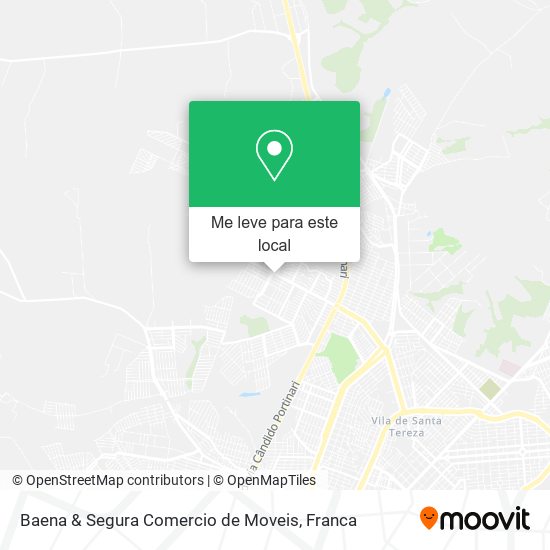 Baena & Segura Comercio de Moveis mapa