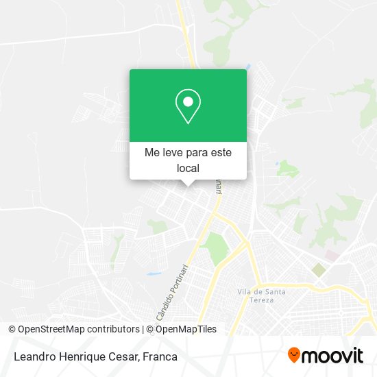 Leandro Henrique Cesar mapa