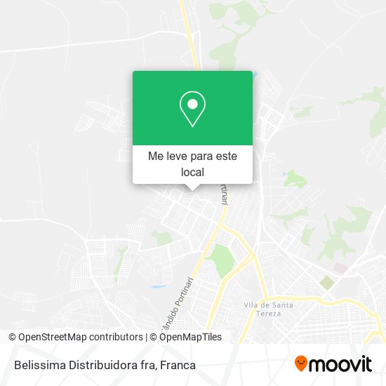 Belissima Distribuidora fra mapa