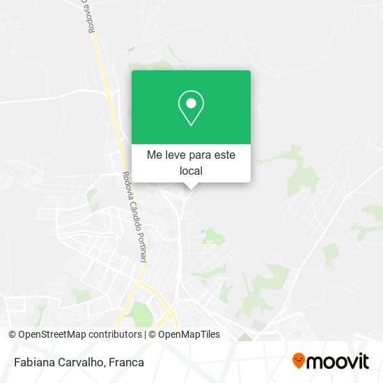 Fabiana Carvalho mapa
