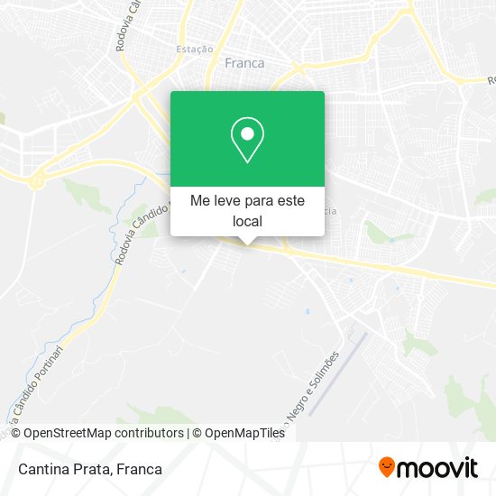 Cantina Prata mapa